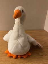 TY Beanie Baby RARE & Vintage! "GRACIE the Swan" 17/6/1996 RETIRED +TAGS No.4126