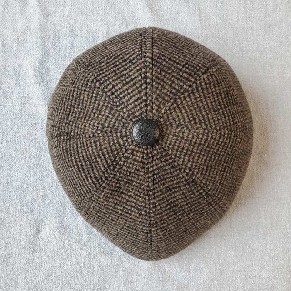 Gorra de Newsboy para Hombre Sombrero De Colección Gatsby Ivy Plano Conducción Golf Estilo Foto 2 de 4