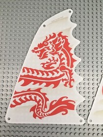 LEGO 70618 - Ninjago Movie - Destiny's Bounty - Cloth Sail Set - White Dragon