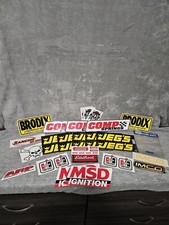 Lot Of 25 Vintage Racing Decals Stickers Jegs Edelbrock Hurst Old Skool 1
