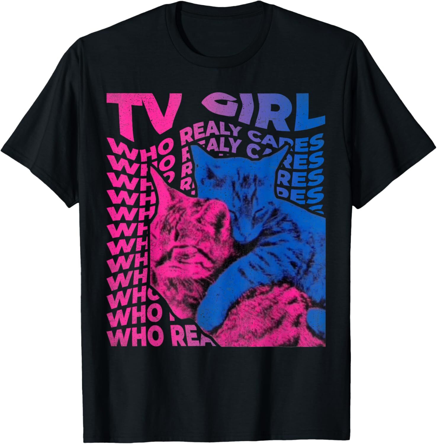 TV Girl Band French Exit Album Funny Cat Lovers T-Shirt Hoodie