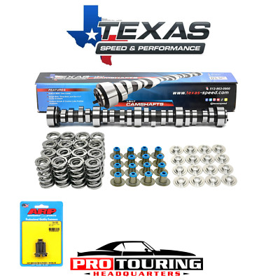 Texas Speed GM LS Cleetus Twin Turbo Cam Kit TSP Camshaft Springs Cam Bolts