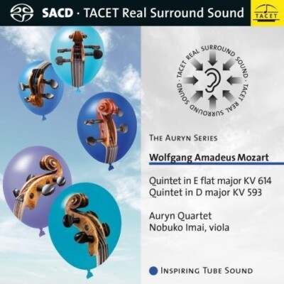 Mozart / Auryn Quart - Auryn Series: Mozart: Quintet in E Flat Major [New SACD]