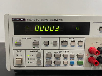 その他 ADVANTEST R6871E 6-1/2 DMM Advantest R6871E-DC Digital Multimeter | eBay