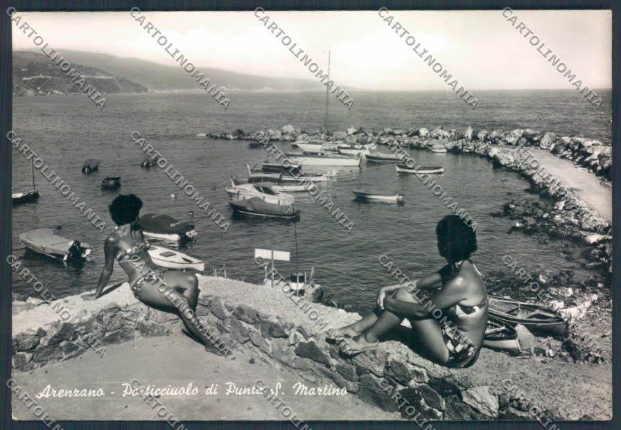 Genova Arenzano foto FG cartolina ZF2618