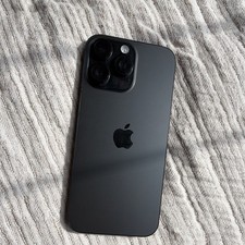Apple iPhone 16 Pro Max 256GB Black O2 iOS 6.9in 5G 48MP Used
