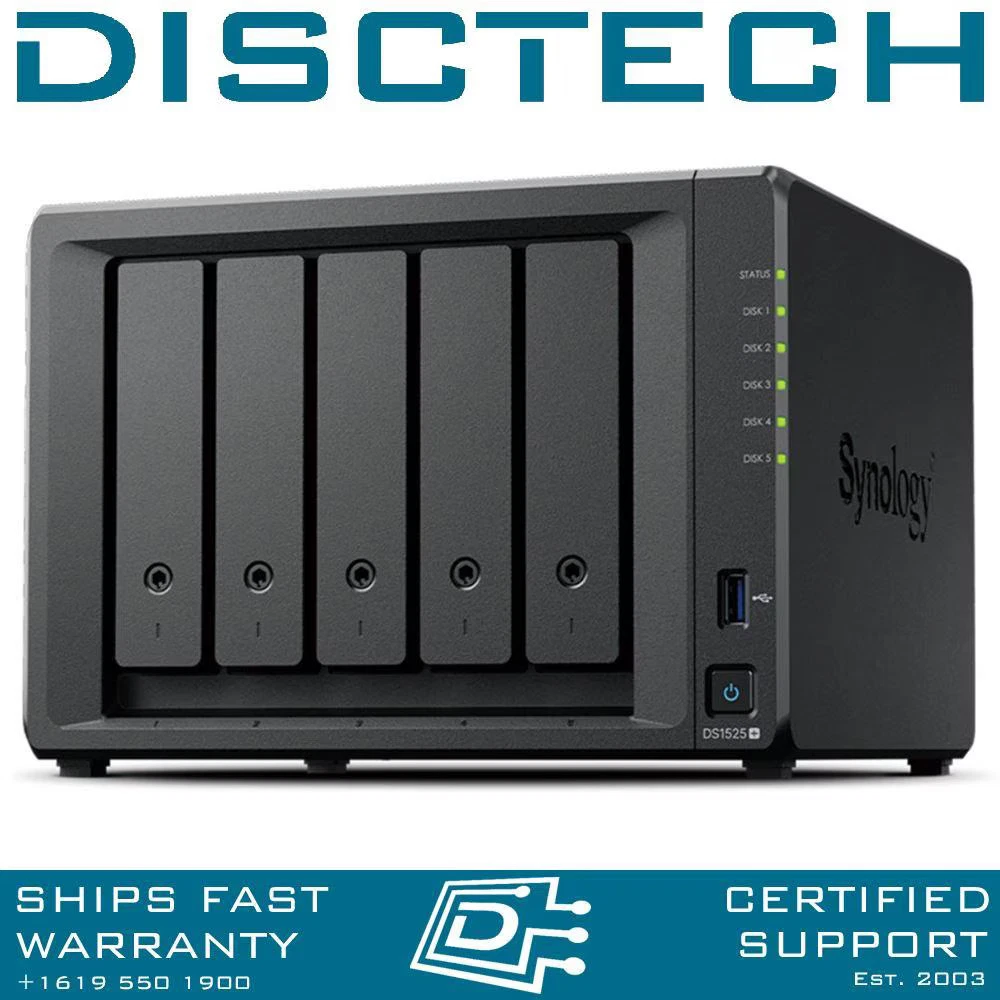 Synology Network Attached Storage 5 Bays for sale | eBay