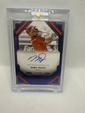 2025 Tier One Mike Trout On Card Auto Autograph /20 Angels - Sharp Corners! Mint