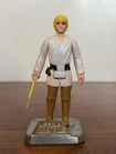 Vintage Kenner Star Wars Luke Skywalker Farmboy Blonde Hair Brown Pants HK COO