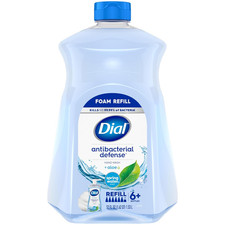 Antibacterial Defense Foaming Hand Soap + Aloe, Spring Water Scent, 52 Fl Oz Han 0.37 per fl oz