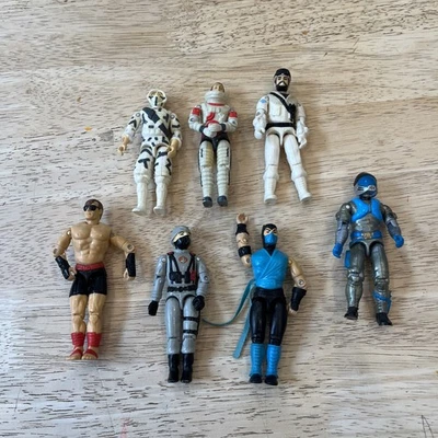 G.I Joe Vintage Action Figuren Konvolut (7) sehr selten - Bild 1 von 4