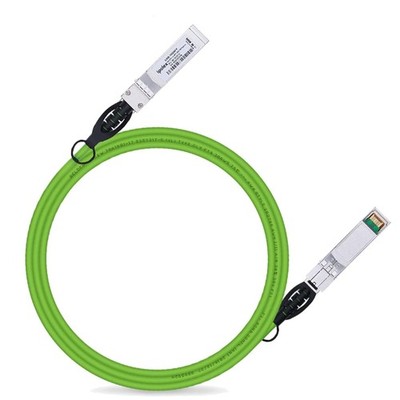 10G SFP+ Kupferkabel Kabel DAC Direct Attach 3m Grün für Cisco Mikrotik Ubiquiti