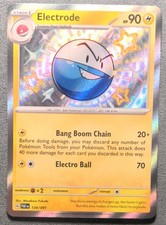 Pokemon English - Paldean Fates - Electrode 134/091 - NM