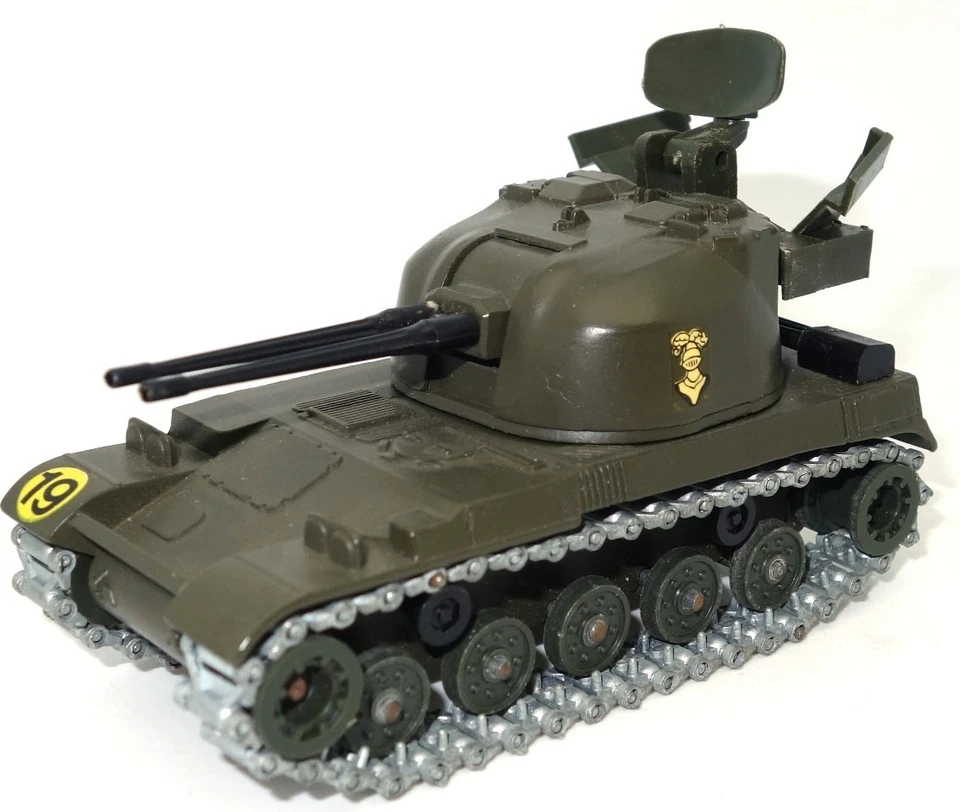 SOLIDO VINTAGE NO. 223 AMX 13 ANTI-AIRCRAFT TANK - MINT BOXED - Image 2 of 4