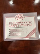 Fuller Cepillo Electrostático Barredora de Alfombras y Pisos Blanco NUEVO