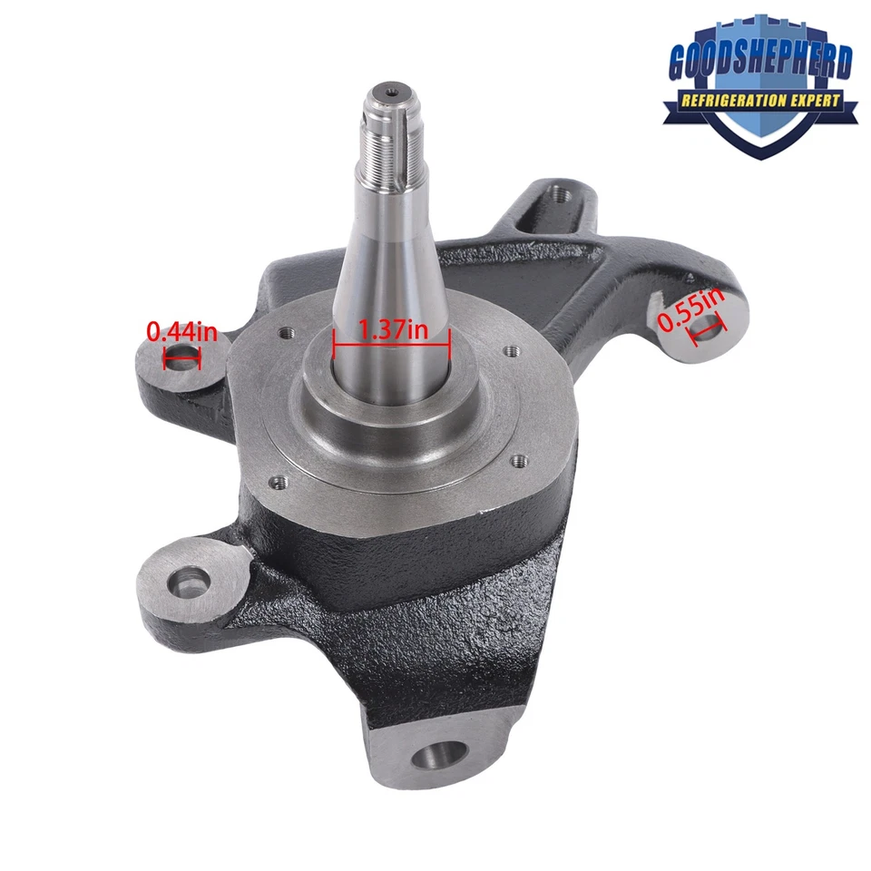 Street Edge 2' Drop Lowering Spindles For 1983-1996 97 Nissan 720/D-21/Hardbody - Image 2 of 4