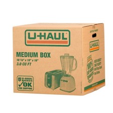 Medium Shipping  Moving Boxes - 10 Boxes with Handles-18  1/18 X 18  X 16  