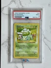 Pokémon TCG PSA 9 Mint Bulbasaur Shadowless 1999 WOTC 44/105 Base Set
