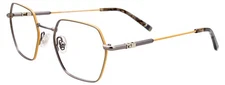EASYTWIST ET9003 Eyeglasses Eye Glasses 020 Steel & Beige/Grey Tort Authentic Ne