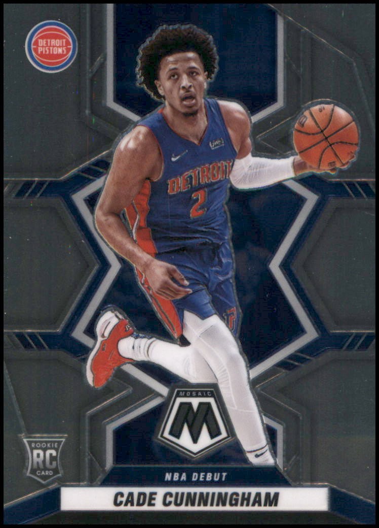 2021-22 Panini Mosaic #261 Cade Cunningham