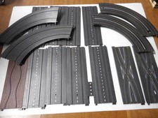 Vintage TYCO Speedways Straight  Curved Slot Car Track HO Scale READ 