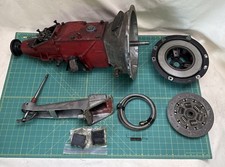 Mg Tf Td Original 4 Speed Gearbox Transmission W Shifter Used.