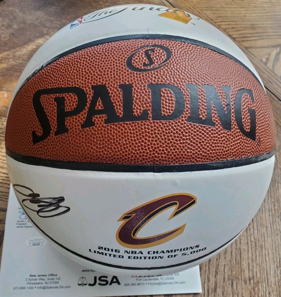 LeBron James Autographed Signed Cleveland Cavaliers RARE 2016 "The Finals" Cavaliers FS Basketball JSA 