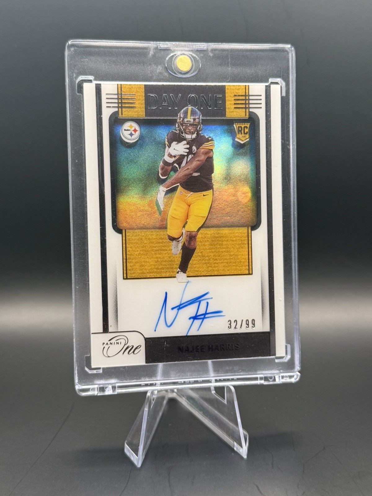2021 Panini One NAJEE HARRIS Rookie Auto Day One /99