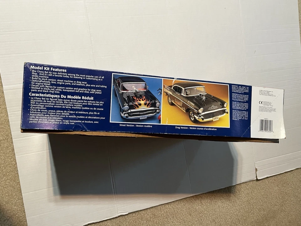 1995 Monogram 3'n1 '57 Chevy Sport Coupe 1/12 Scale Car Model KIT 2800 Complete - Image 4 of 4