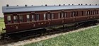 Dapol LMS Maroon Lav Com E28 Coach NOS OO gauge model railway suit Hornby