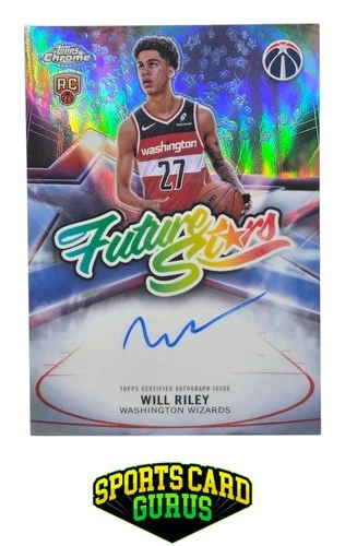 2025-26 Topps Chrome #FS-WR Will Riley Future Stars Autographs ROOKIE CARD