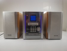 Panasonic SA-PM25 CD Cassette Stereo HiFi Micro System AM/FM Radio Tested