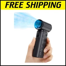 Turbo Power Portable Mini Fan with 18-Hour Battery Life – Perfect for Travel