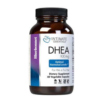 Bluebonnet Intimate Essentials 100 mg D-H- E- A 60 Veg Capsules, Brain Health
