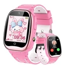 Smart Watch for Kids with Pedometer, Talk, SOS, Music, Flashlight,Alarm Pink