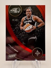 2025 WNBA Player of the Day CHELSEA GRAY Red Prizm /99 #10 Las Vegas Aces
