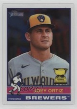 2025 Topps Heritage Chrome Joey Ortiz #207 00ht
