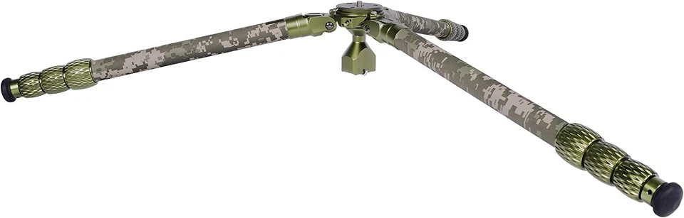 Sirui CT-3204 Pro Carbon 4-Step Tripod Legs Only Green Digi Camo Flat/75mm Bowl - Image 3 of 4