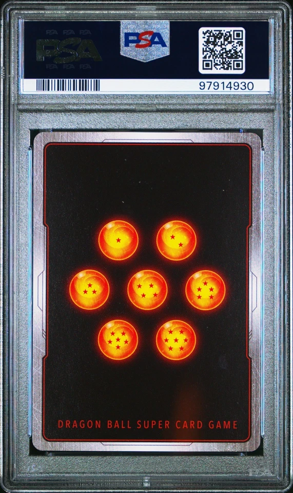 Nappa Demolition Man SPR BT9 Universal Onslaught Dragon Ball Super Card PSA 10 - Image 2 of 2