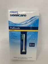 5 Pack Sonicare Simply Clean Replacement Toothbrush Brush Heads-New SEALED!