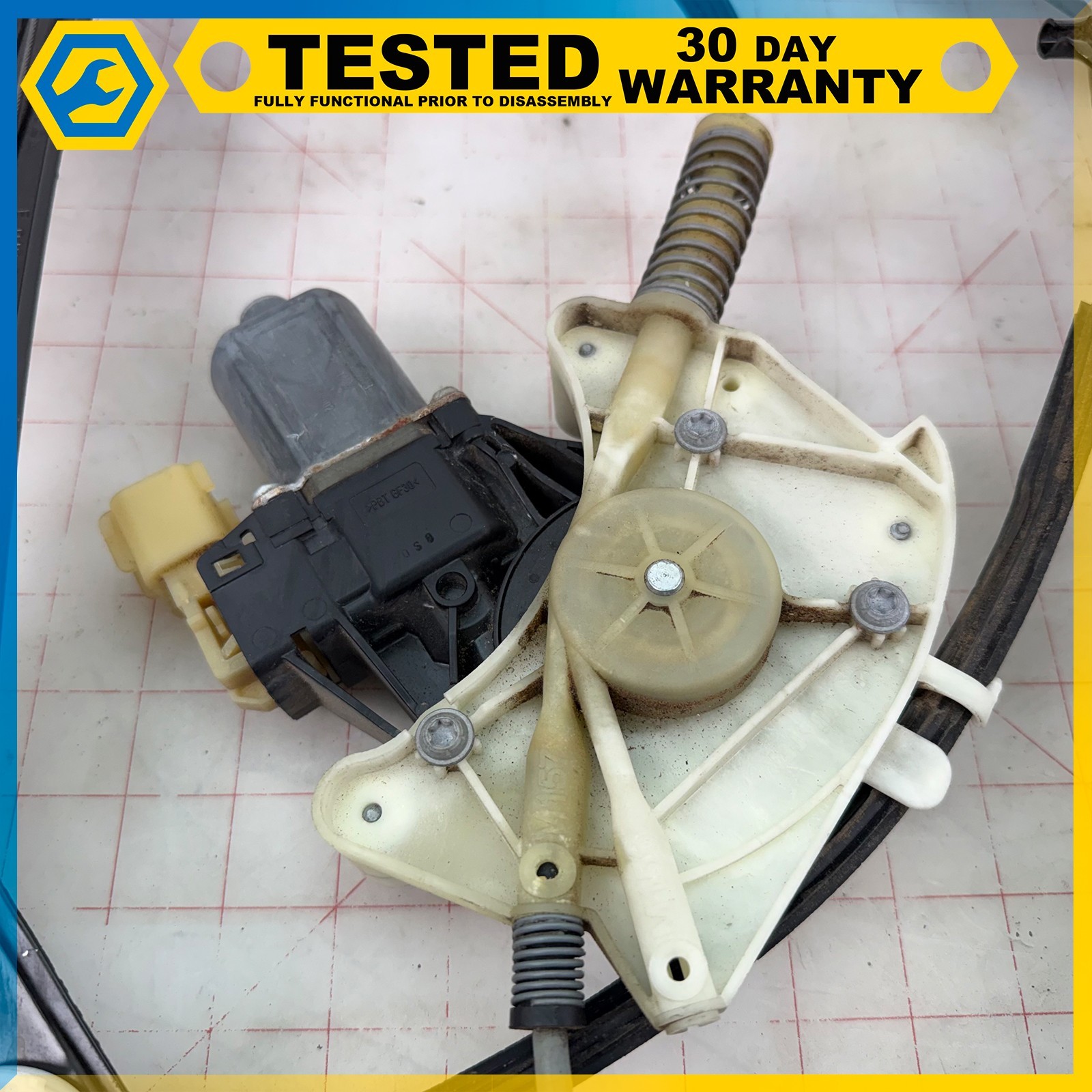14-24 MASERATI GHIBLI QUATTROPORTE REAR RIGHT SIDE WINDOW REGULATOR MOTOR OEM