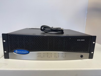 Crown CTS 8200 8 Channel Commercial Power Amplifier