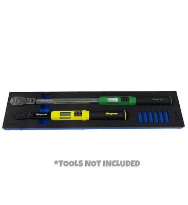 Snap On Style 1/2in (250ftlb) & 3/8in Torque Wrench FOAM - CT TOOLS