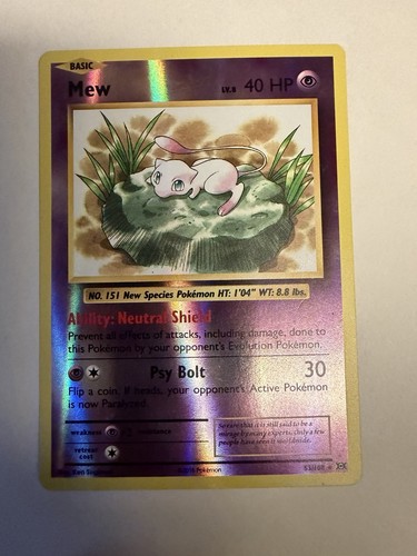 Mew 53/108 Pokemon X&Y Evolutions Reverse Holo