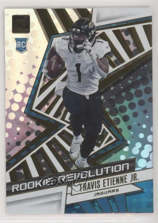 2021 Panini Donruss Rookie Revolution Travis Etienne Jr #REV-TET RC 0n52