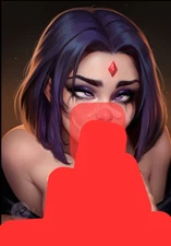 Totally Rad Raven No Hood Extra Sauce W/Friend Max - Alice Rauch