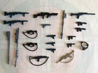 100% Original Vintage Star Wars Weapons Lot & Accessories, Blasters, Weapons
