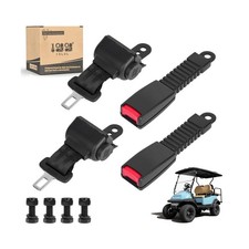 10L0L Universal Golf Cart Seat Belts Kit for Yamaha, Club Car, EZGO Carts Go-...