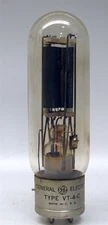 ** APPEARS "LIGHTLY USED" G.E VT-4-C / 211 TRIODE AUDIO OUTPUT TUBE **