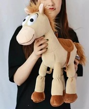 Disney Store Toy Story Woody Horse Bullseye Plush Toy Doll 55cm